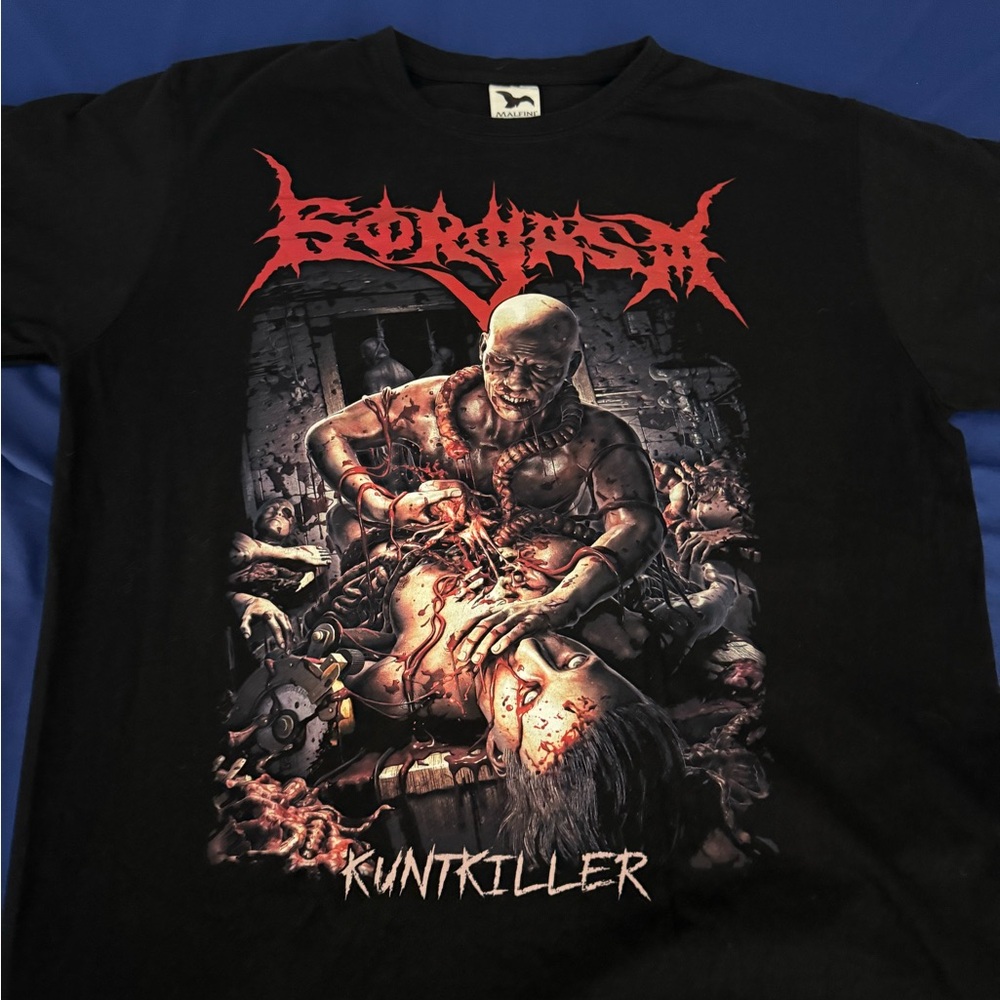 Gorgasm T-shirt size Large Death Metal